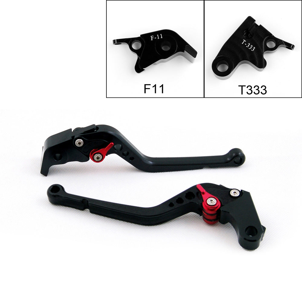 Leve Freno Frizione Lunghe Per Triumph Daytona 675 R 11-14 Nere Generiche