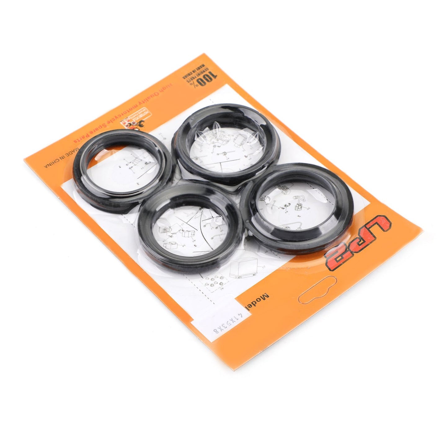 Kit parapolvere paraolio forcella anteriore per Honda FSC600 SILVERWING VT750 SHADOW 01-16 Generico