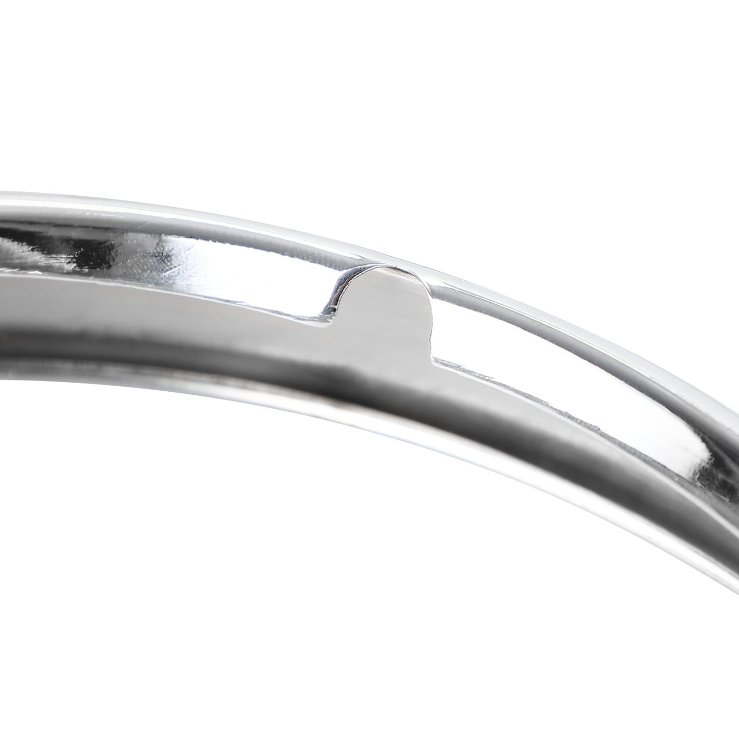 7" Chrome Headlight Trim Ring Light Cover per Touring Road King 67712-83A Generico