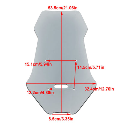 Parabrezza per parabrezza moto in ABS Honda ADV150/ADV160 2019-2023