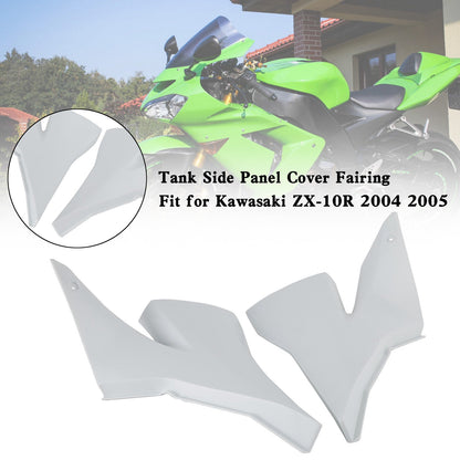 Kawasaki ZX 10R 2004 2005 Carenatura del pannello di copertura del rivestimento laterale del serbatoio