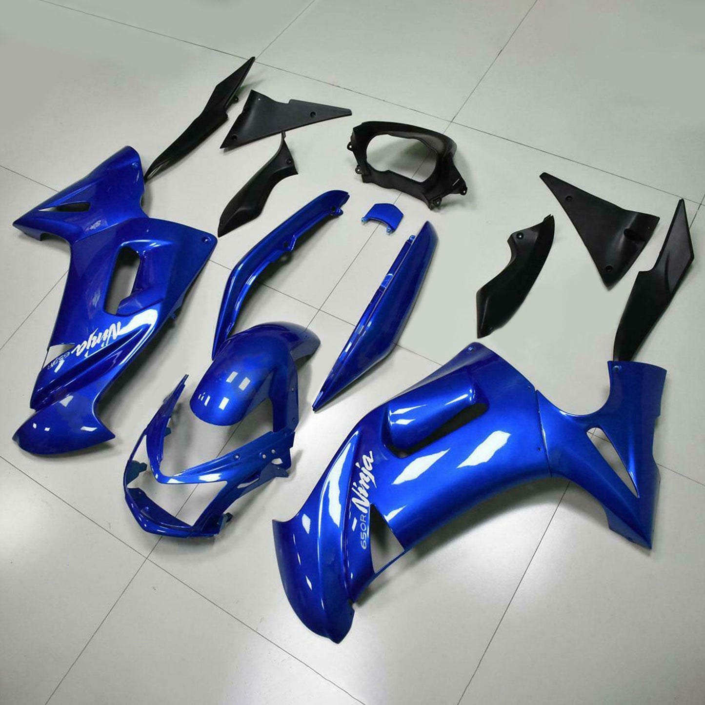 Kit Carena in Plastica per Kawasaki Ninja 650 ER-6F EX650 2006-2008 01# Generico