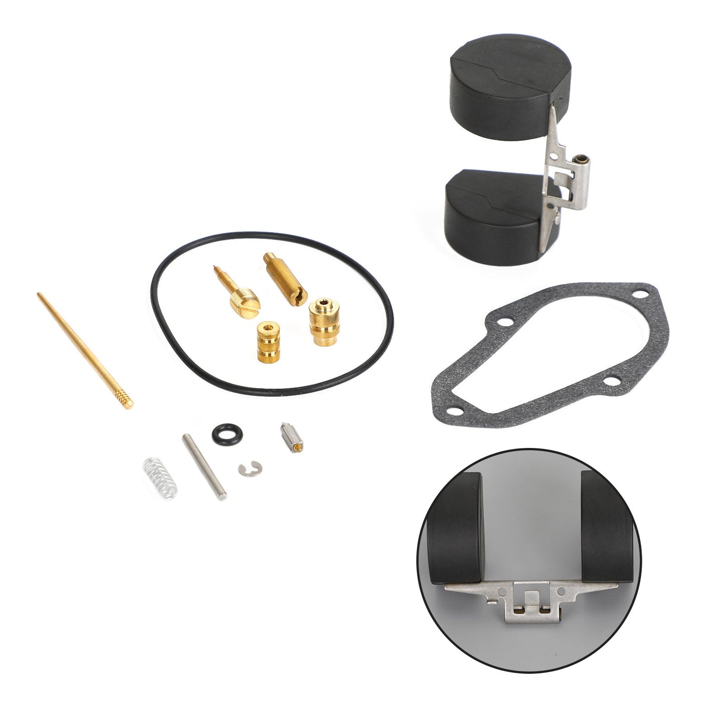 Carburatore Carb Rebuild Kit adatto per Honda XL250 Motosport 250 1972-1975 Generico
