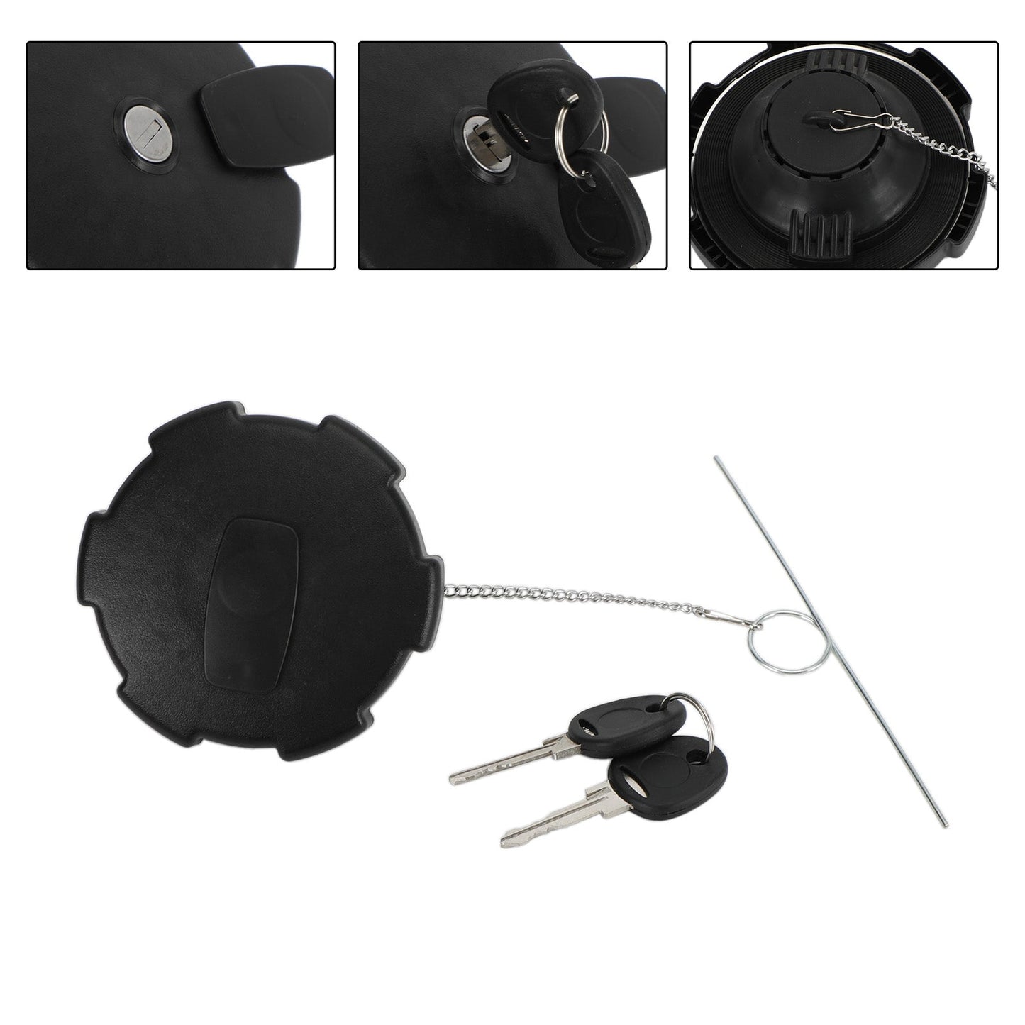 Per Volvo chiusura tappo serbatoio con chiavi caricatore L60 L90 L110 L120 20392751