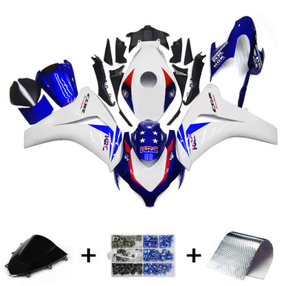 Amotopart Honda CBR1000RR 2008-2011 Kit carena Carrozzeria Plastica ABS