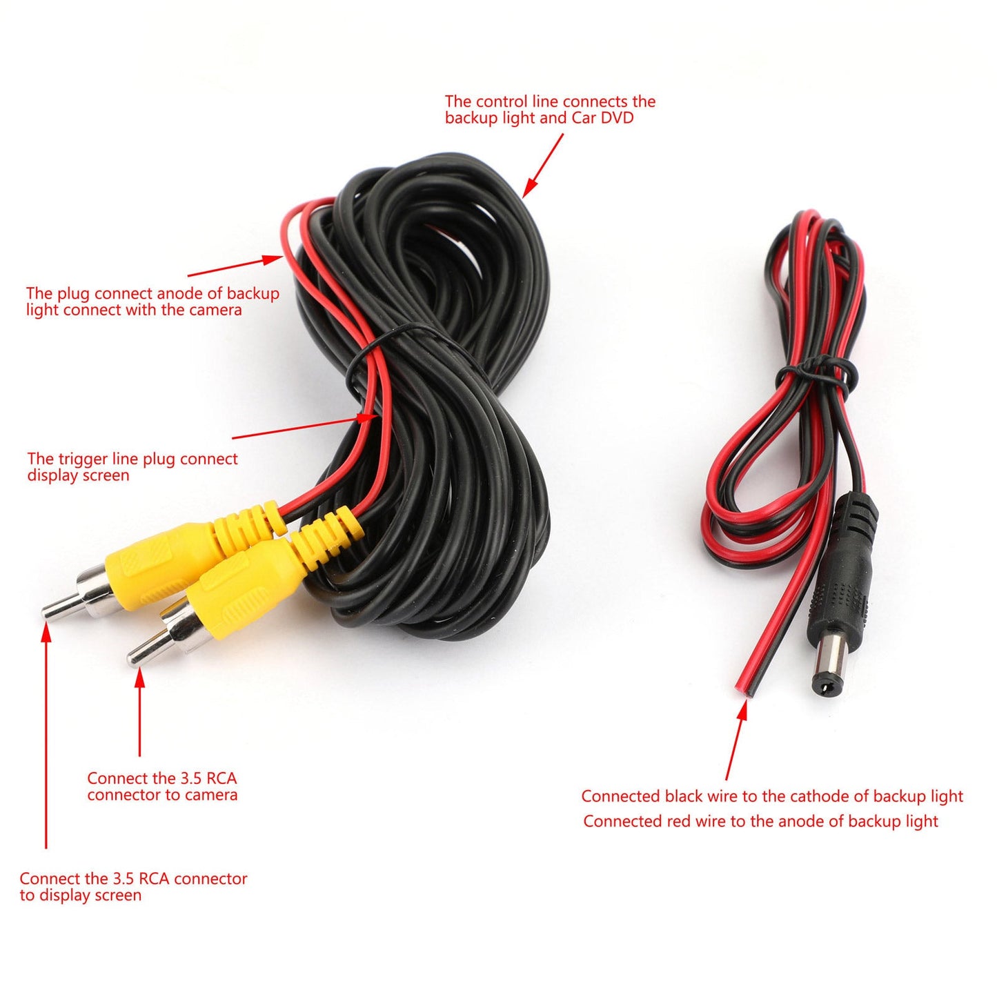 La traiettoria dinamica HD tiene traccia della telecamera posteriore wireless per auto adatta per E46 E53 E70