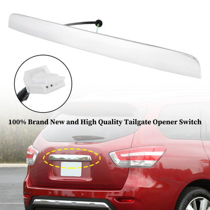 2013-2015 Nissan Pathfinder Sense Sport Utility 4 porte 3.5L Maniglia per portellone posteriore cromata 90810-9PG0A Fedex Express