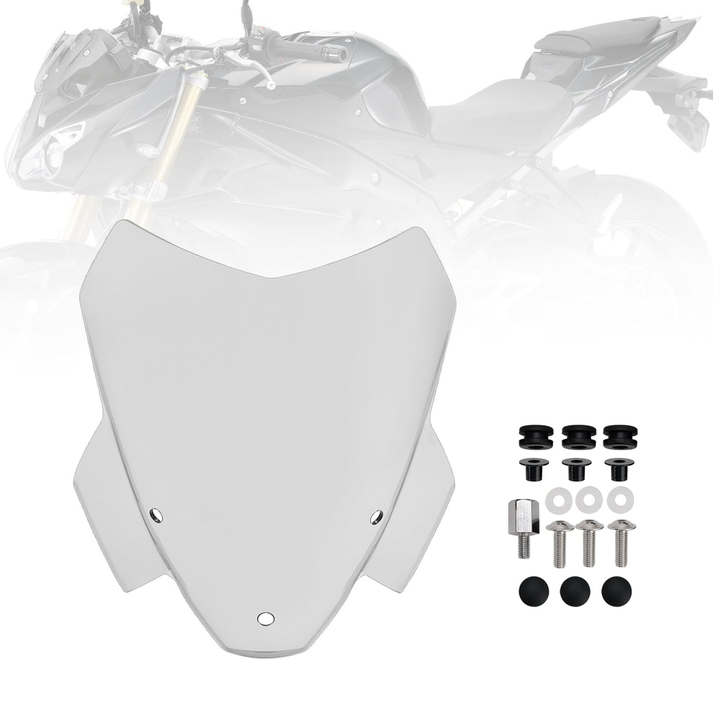 BMW S1000R 2021-2022 Copertura del parabrezza del faro Parabrezza