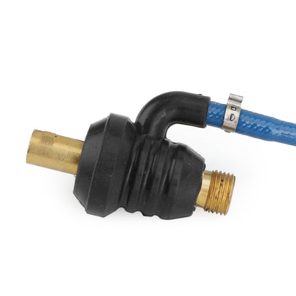 Adattatore per gas di alimentazione torcia TIG 35-50 12 mm M10 Gas per M16 x 1,5 mm WP-17/18/26