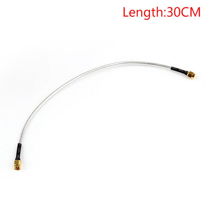 10 Pz SMA Maschio a SMA Maschio Estensione RF Coassiale Codino Cavo Semirigido RG402 30 cm