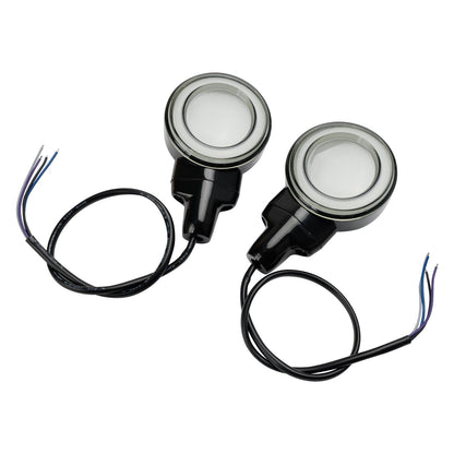 Indicatore di direzione anteriore piatto a LED per Heritage Softail Classic Touring 99-23