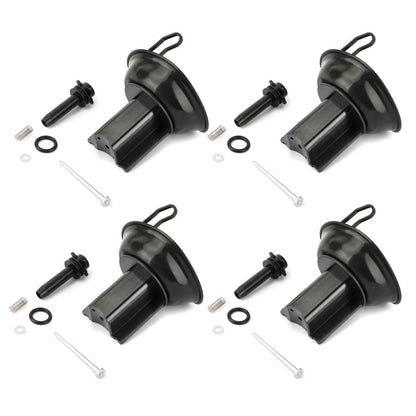 4x Moto Kit riparazione carburatore pistone diaframma per Honda CB400 VTEC CB 400 Generico