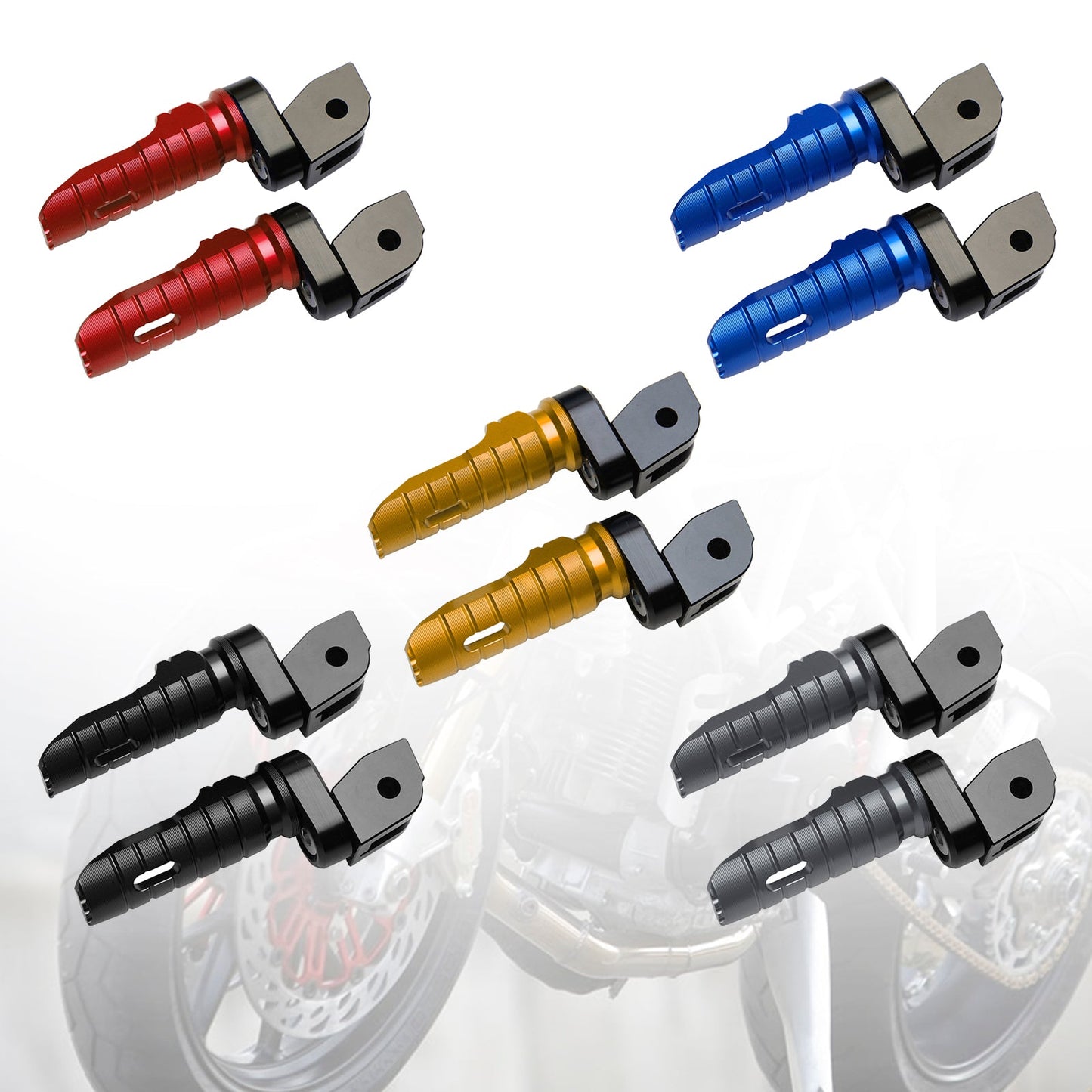 Pedane anteriori Pedane adatte per DUCATI MONSTER 821 937 950 1100/S/EVO 1200/S/R