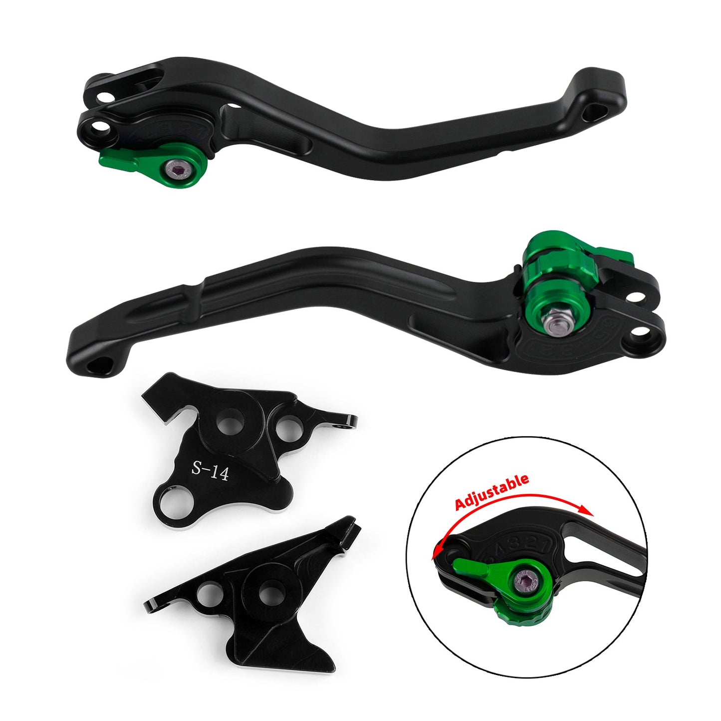 Suzuki HAYABUSA/GSXR1300 2008-2017 NUOVA Leva freno frizione corta