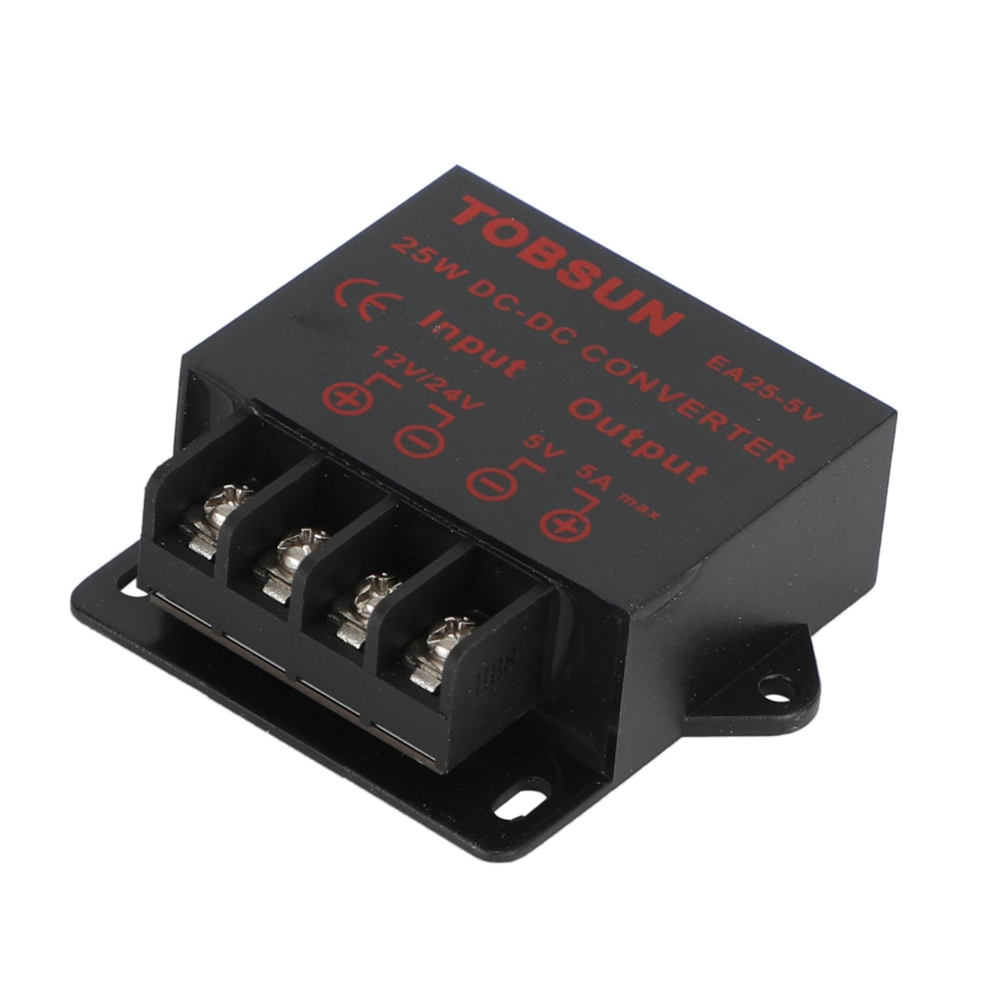 DC 12V/24V a 5V 5A 25W Convertitore Regolatore Alimentatori Trasformatore