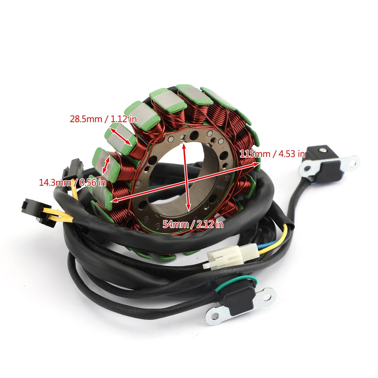 Alternatore Magneto Statore per Suzuki VS700 VS 700 GL GLE 1 Intruder 700 86-87 Generico