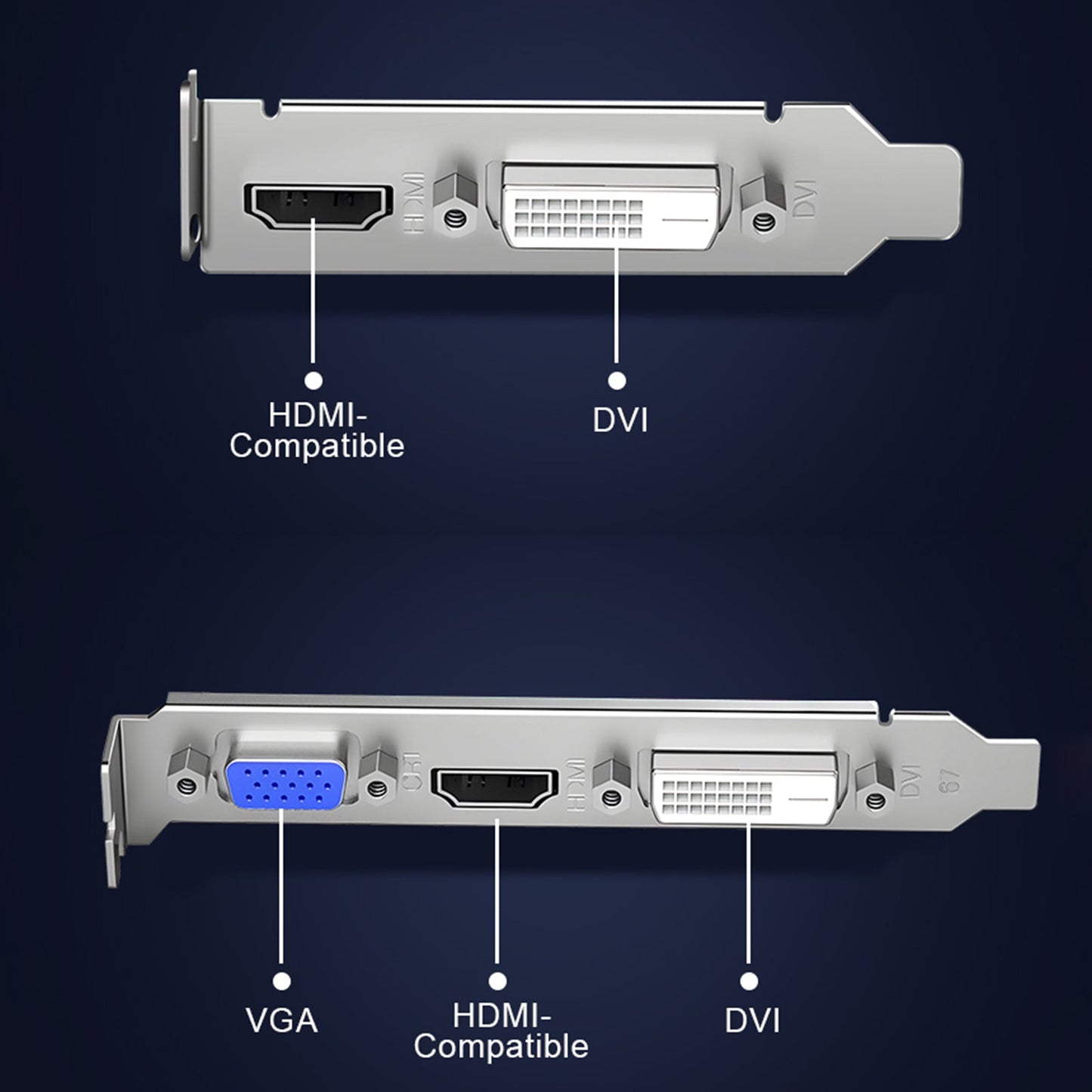 GT740 4G Scheda grafica indipendente Scheda di illuminazione per computer Interfaccia display HD
