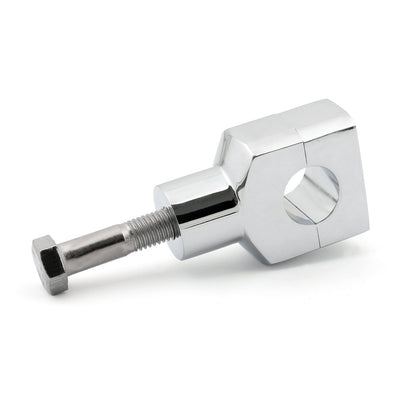 7/8¡å22mm Motore Manubrio In Alluminio Morsetto Riser Per Montaggio ATV Quad Dirt Chrome Generico