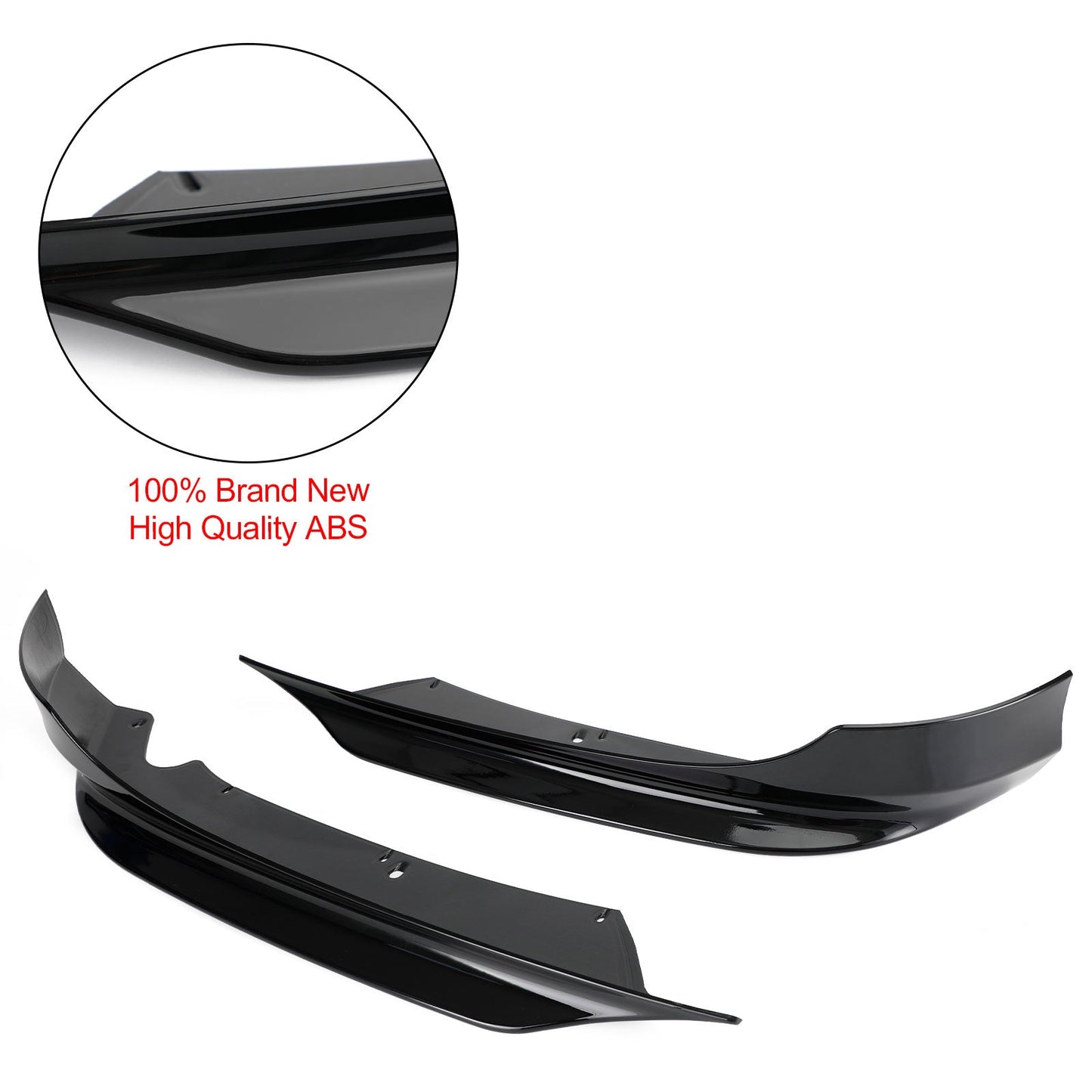 BMW Serie 3 E90 2008-2012 LCI PP Paraurti anteriore Lip Splitter Spoiler