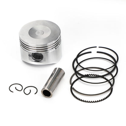 Piston Pin Ring Set STD / +0.25 / +0.50 / +0.75 / +1.00 Alesaggio Misura per Yamaha YW XC 125 BWS Zuma Cygnus 14-20 Generico