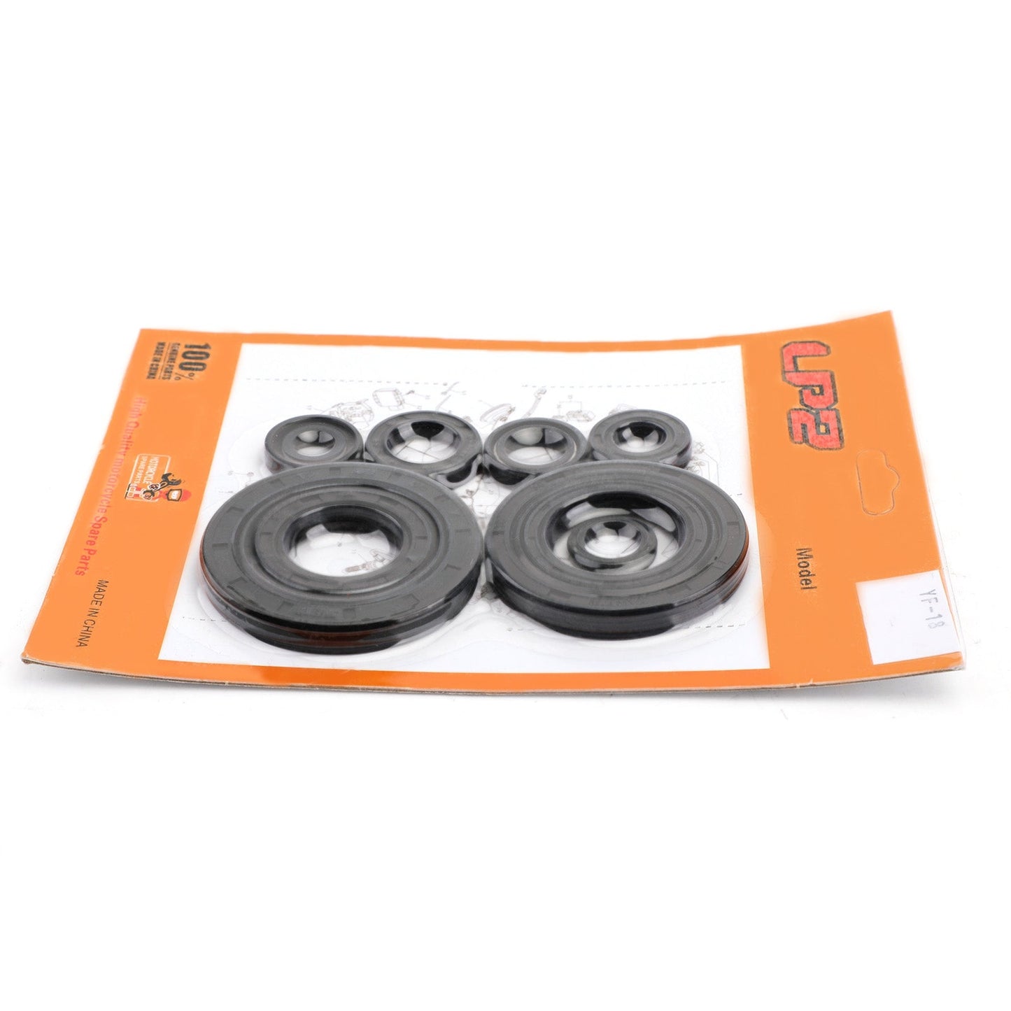 Kit carter paraolio motore completo - 9 pezzi per Honda CRF250R 2010¨C2017 Generico