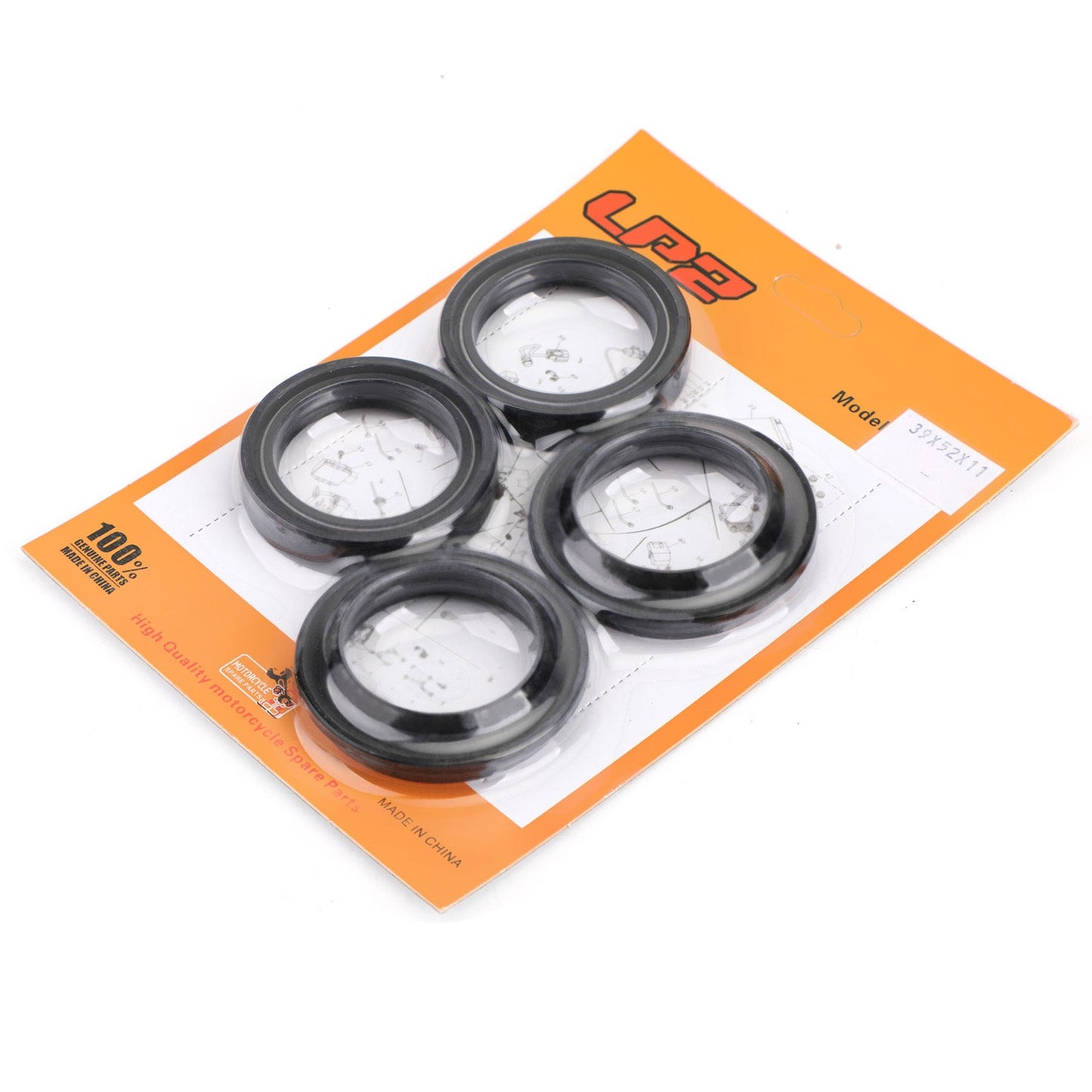 Kit Parapolvere Olio Forcella per Kawasaki EJ 400 650 800 ZR250 92049-1391 92049-1515 Generico