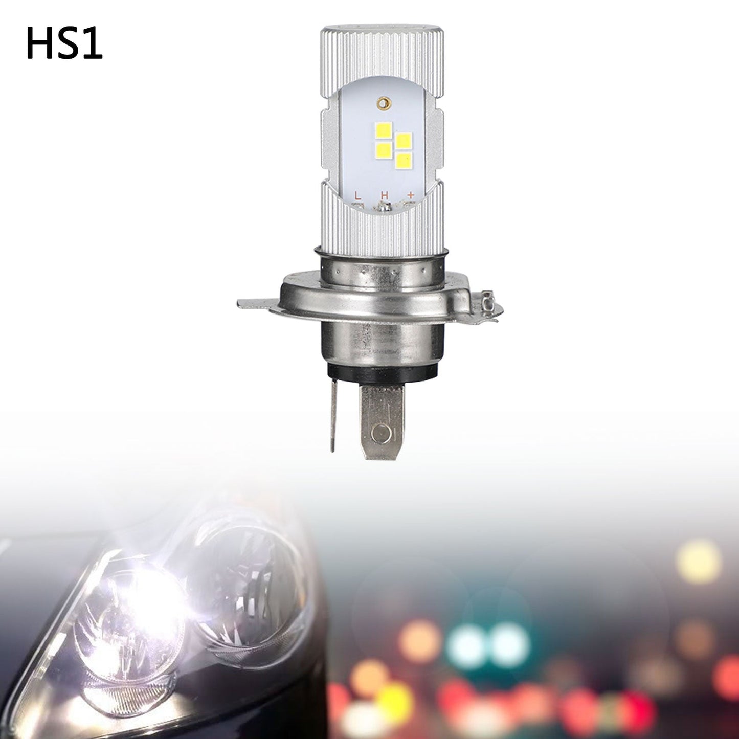 Per Philips HS1 Ultinon Essential Moto +100% più luminoso 6500K luce bianca Generico