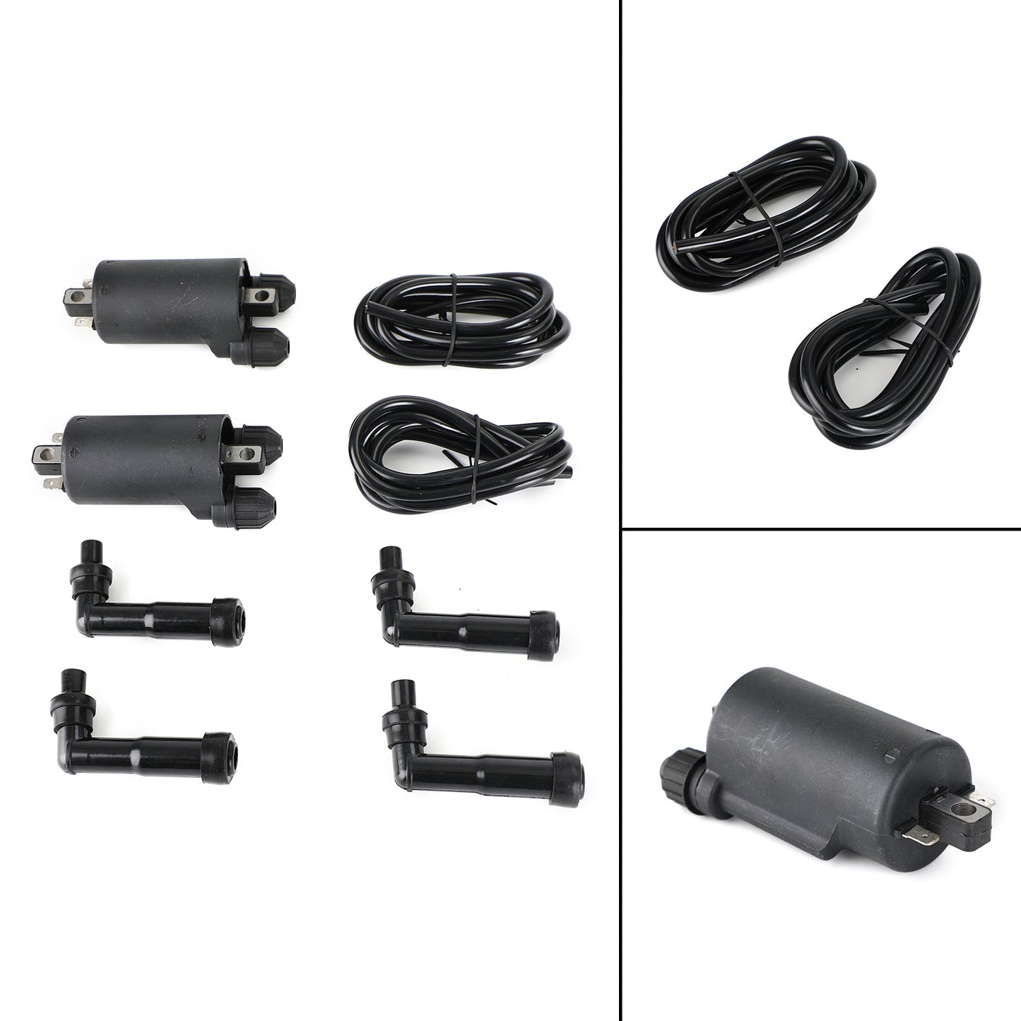 Bobine di accensione Cappucci e Filo per Honda CB650 CB650C CB650SC GL1100 GL1200 Generico