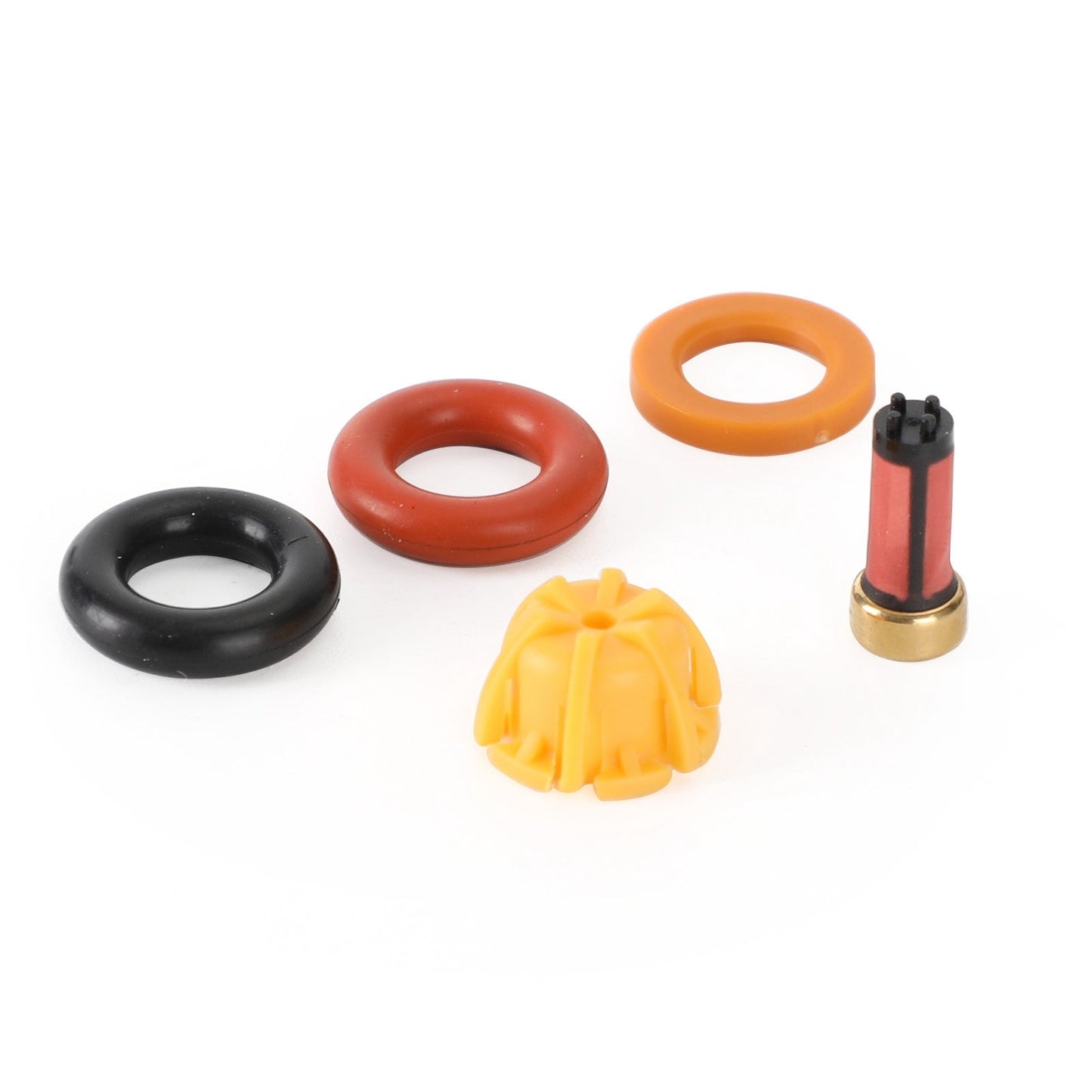 6 set kit guarnizioni riparazione iniettori carburante adatto per BMW M3/323is/325is/525i E36/E34/M50/S50 generico