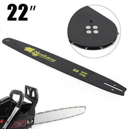 BARRA DI GUIDA PER MOTOSEGA DA 22" 0,325" 0,058 G Per MOTOSEGA 52CC 58CC 5200 5800