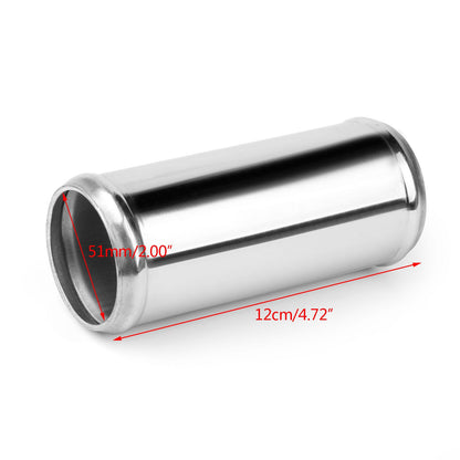 51-76mm Alumi Alloy Auto Car Straight Short Turbo Tubing Tubing Intercooler Pipe Generico