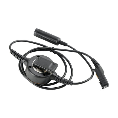 Per IMTP3100 MTP3150 MTP3250 Cuffie tattiche con spina per montaggio posteriore a 6 pin PTT 7.1-C7
