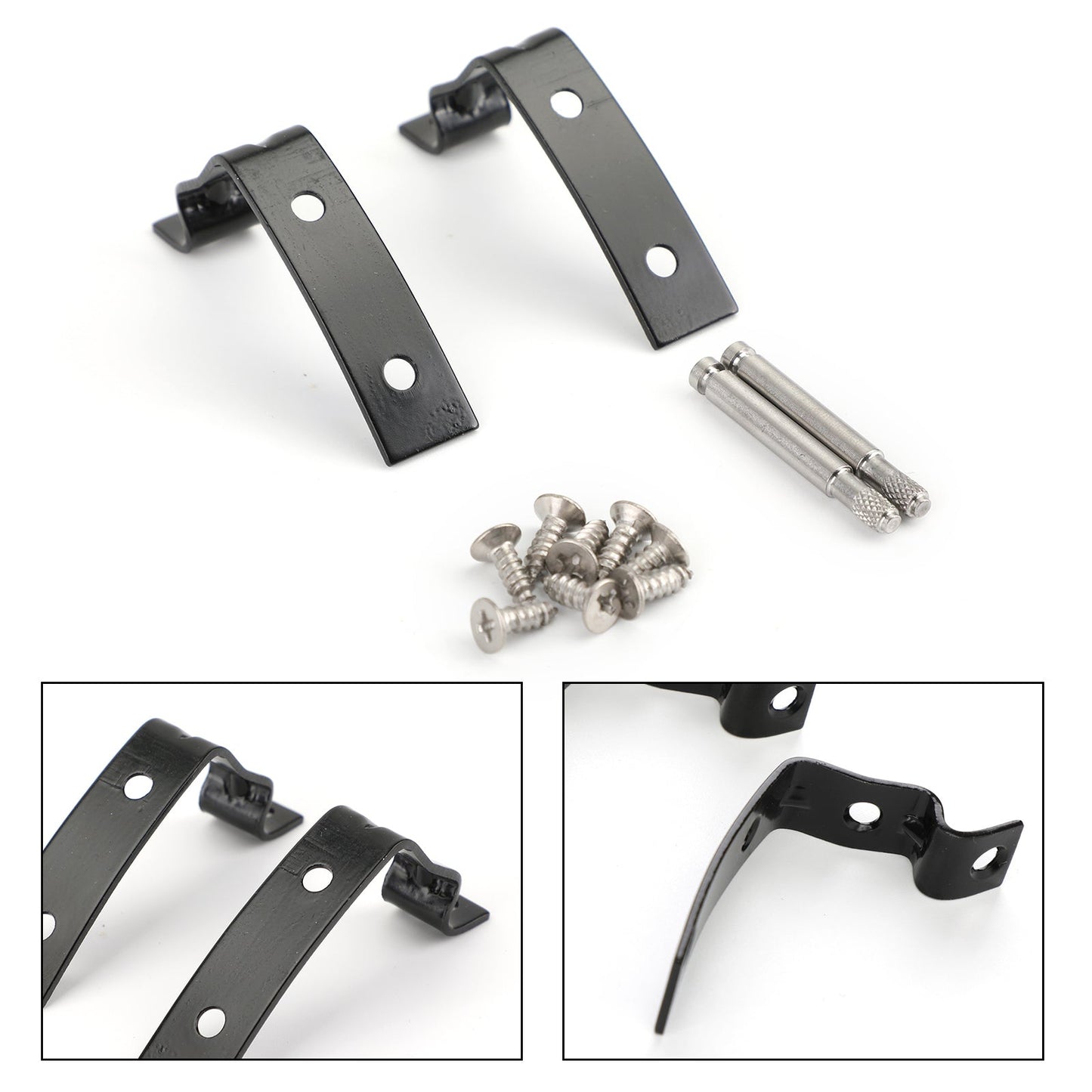 Nuovo kit di riparazione vano portaoggetti per Audi coperchio cerniera A4 S4 RS4 B6 B7 staffa 8E2857131 generico