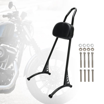 Schienale Sissy Bar passeggero per Sportster Iron 883 1200 XL 48 72 dal 2004 in poi