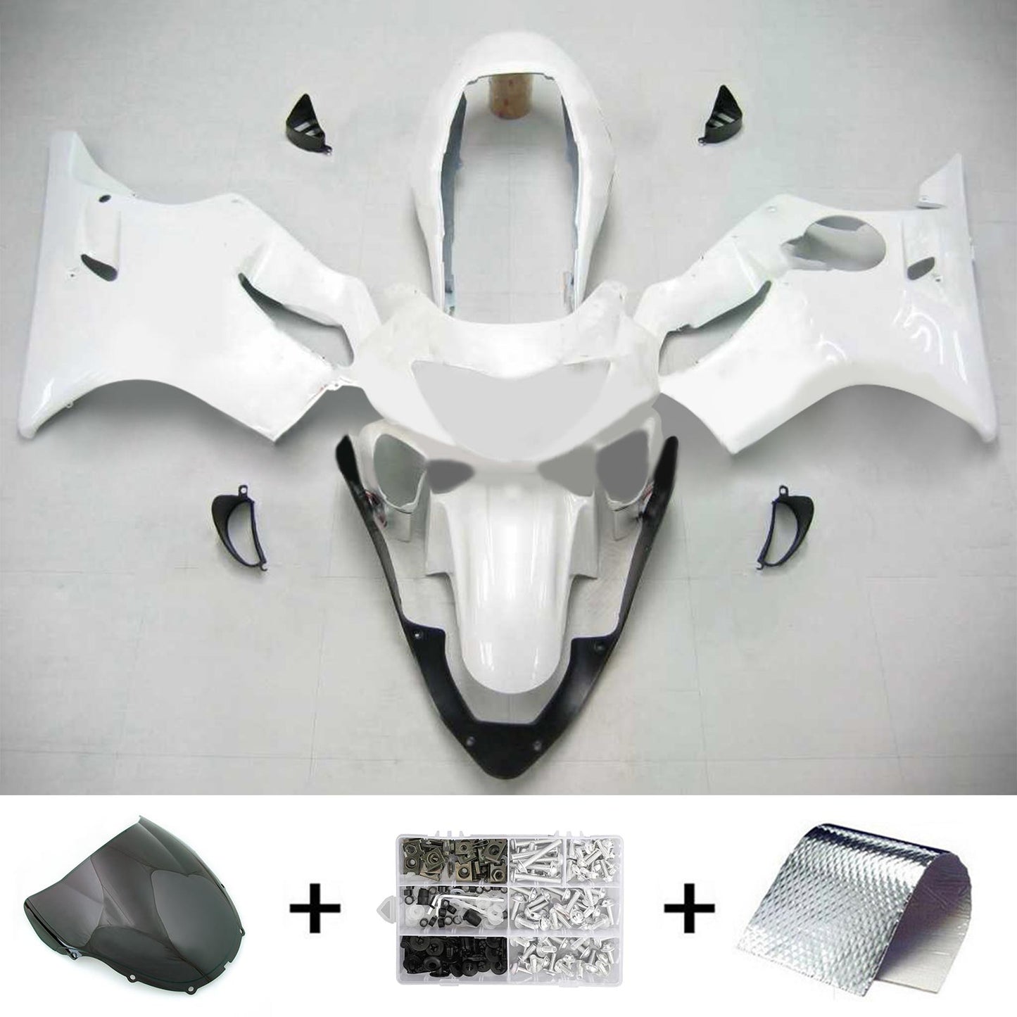 Amotopart Honda CBR600F4 1999-2000 Kit travestimento Body Plastic Abs