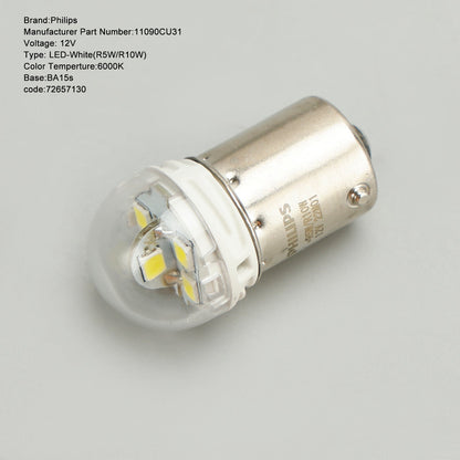 Per Philips 11090CU31B2 Ultinon Pro3100 LED-BIANCO R5W/R10W 6000K BA15s