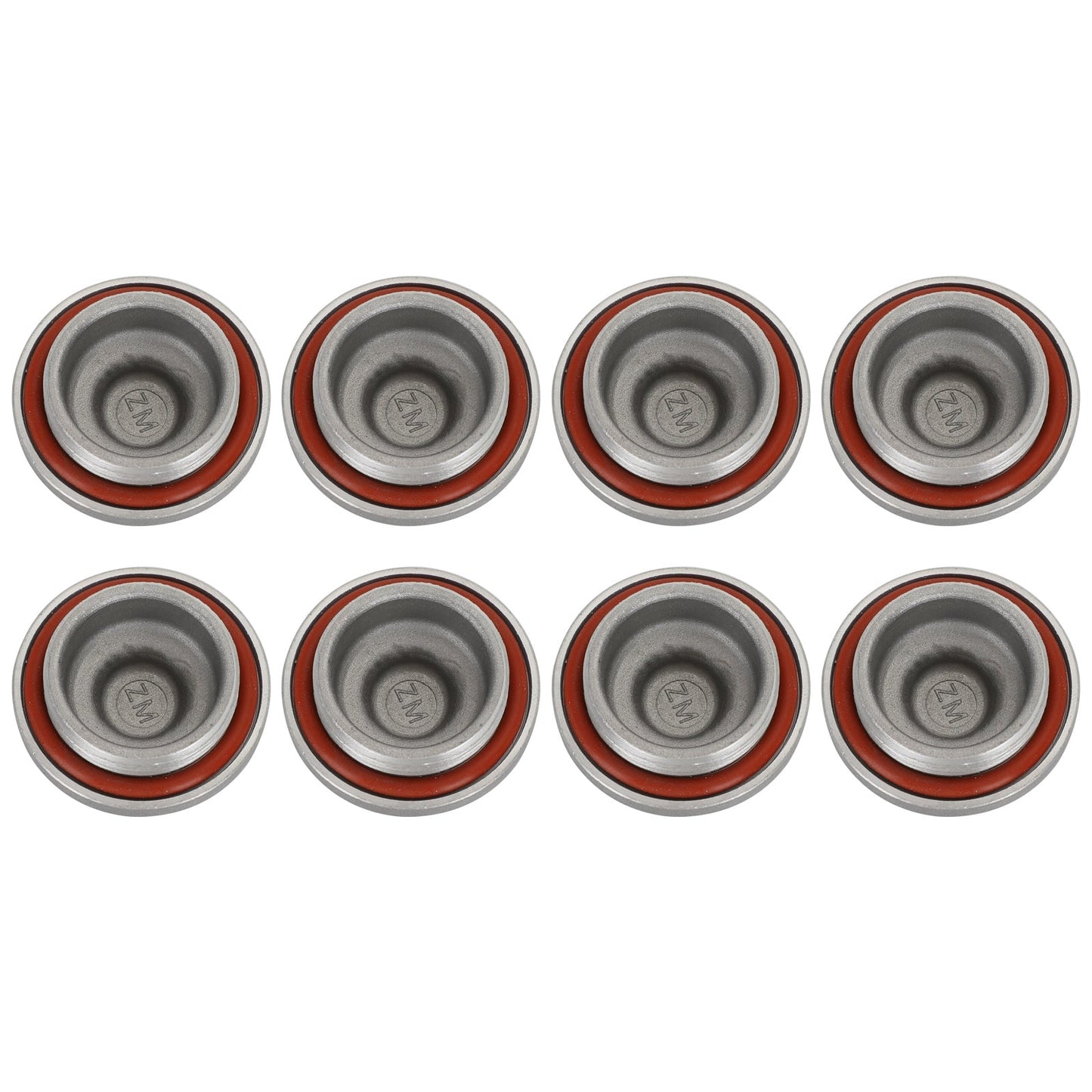 8x tappo di copertura regolatore valvola O-ring per Suzuki QuadRunner LT LT-F 125 160 185 230 generico