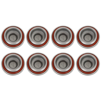 8x tappo di copertura regolatore valvola O-ring per Suzuki QuadRunner LT LT-F 125 160 185 230 generico