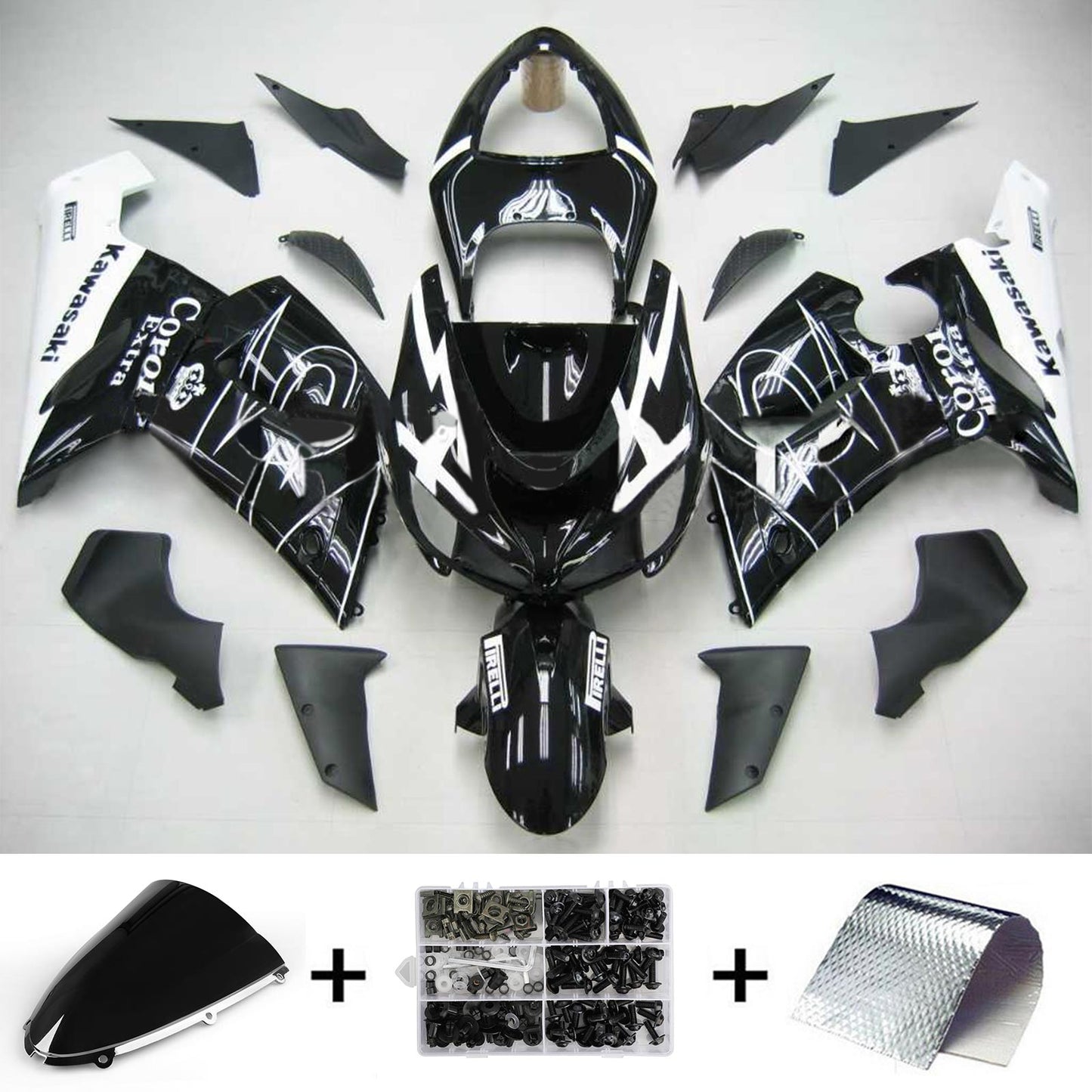 Kit Carenatura Per Kawasaki ZX6R 636 2005-2006 Generico