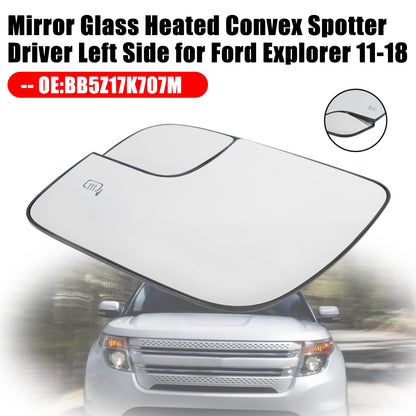 2011-2018 Ford Explorer specchietto retrovisore convesso riscaldato lato sinistro