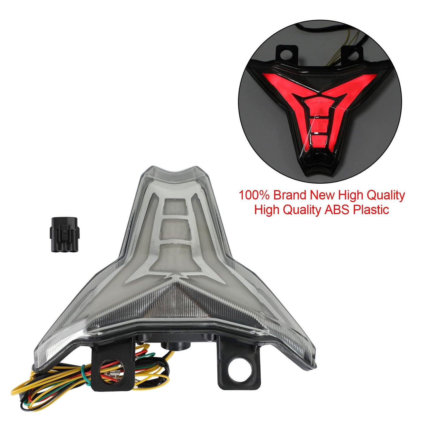 Fanale posteriore integrato Indicatore di direzione per KAWASAKI Ninja ZX10R Z1000 2013-2022 Generico