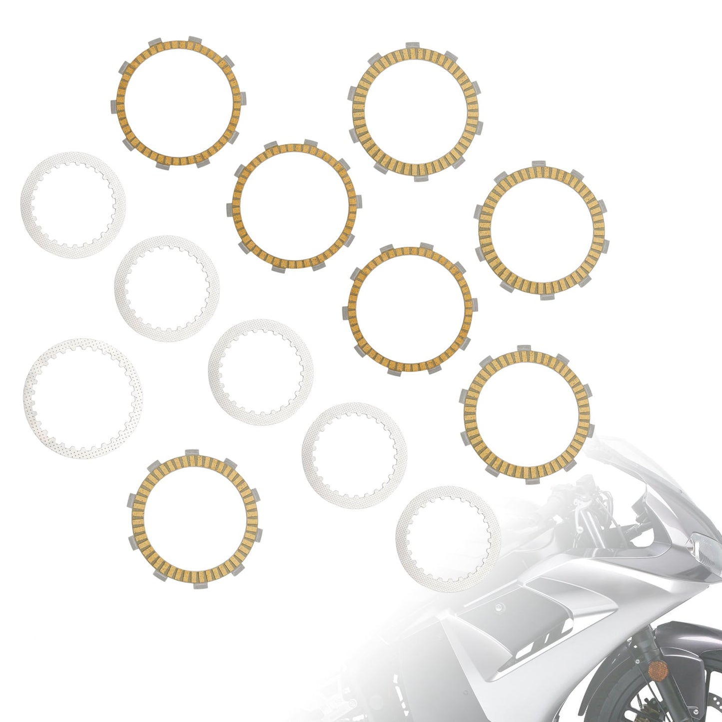 Kit piastra frizione frizione adatto per RC250 2015-2018 RC390 2016-22 90232011000
