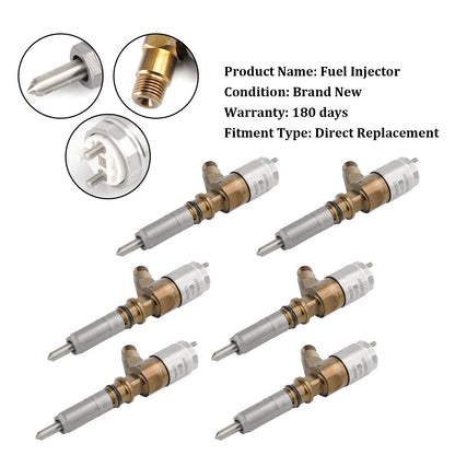 6PS Iniettori di carburante 2645A749 Fit Caterpillar Perkins C6.6 Fit CAT 320-0690