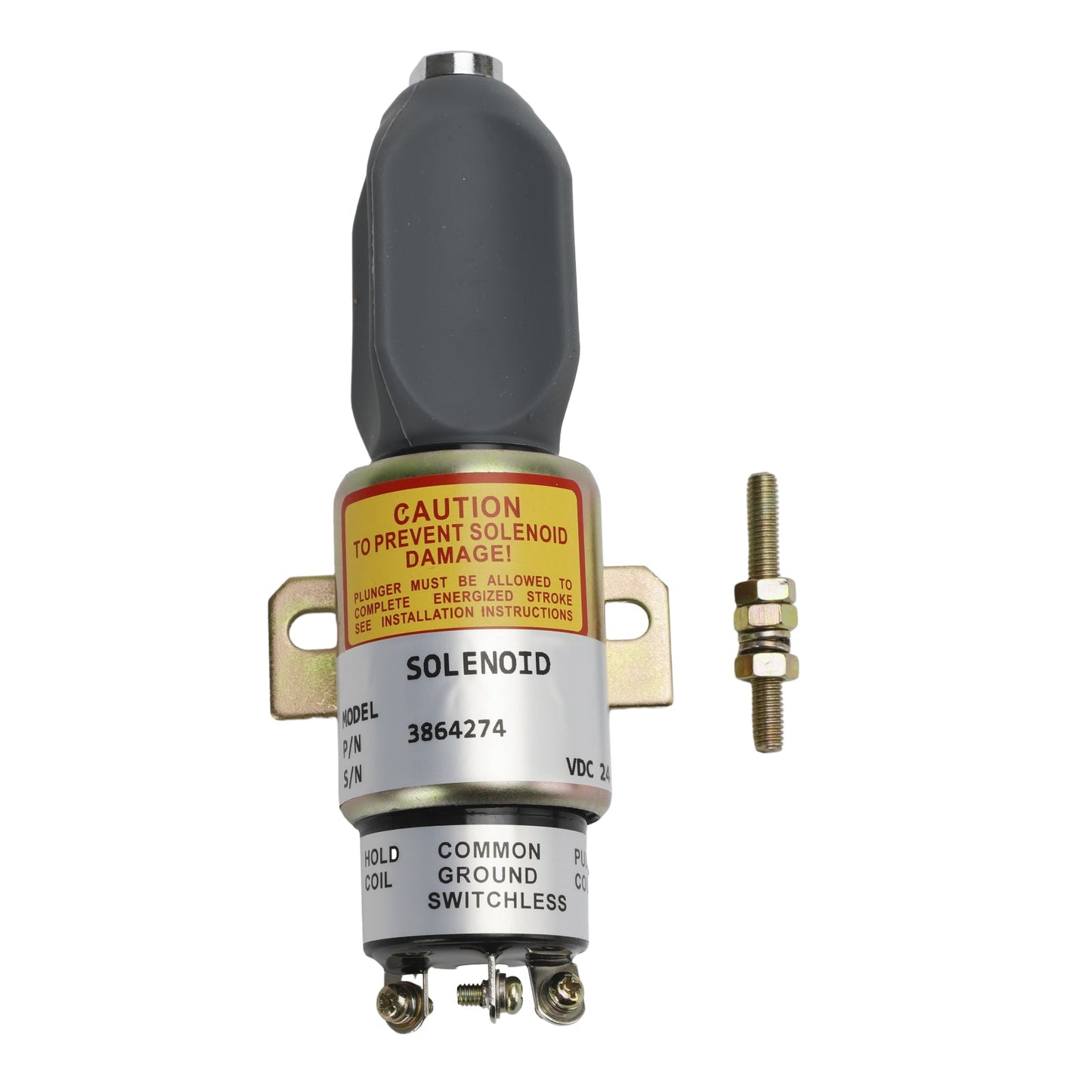 3864274 1751-24E7U1B1S5A Solenoide di arresto SA-3766T 24V per Cummins