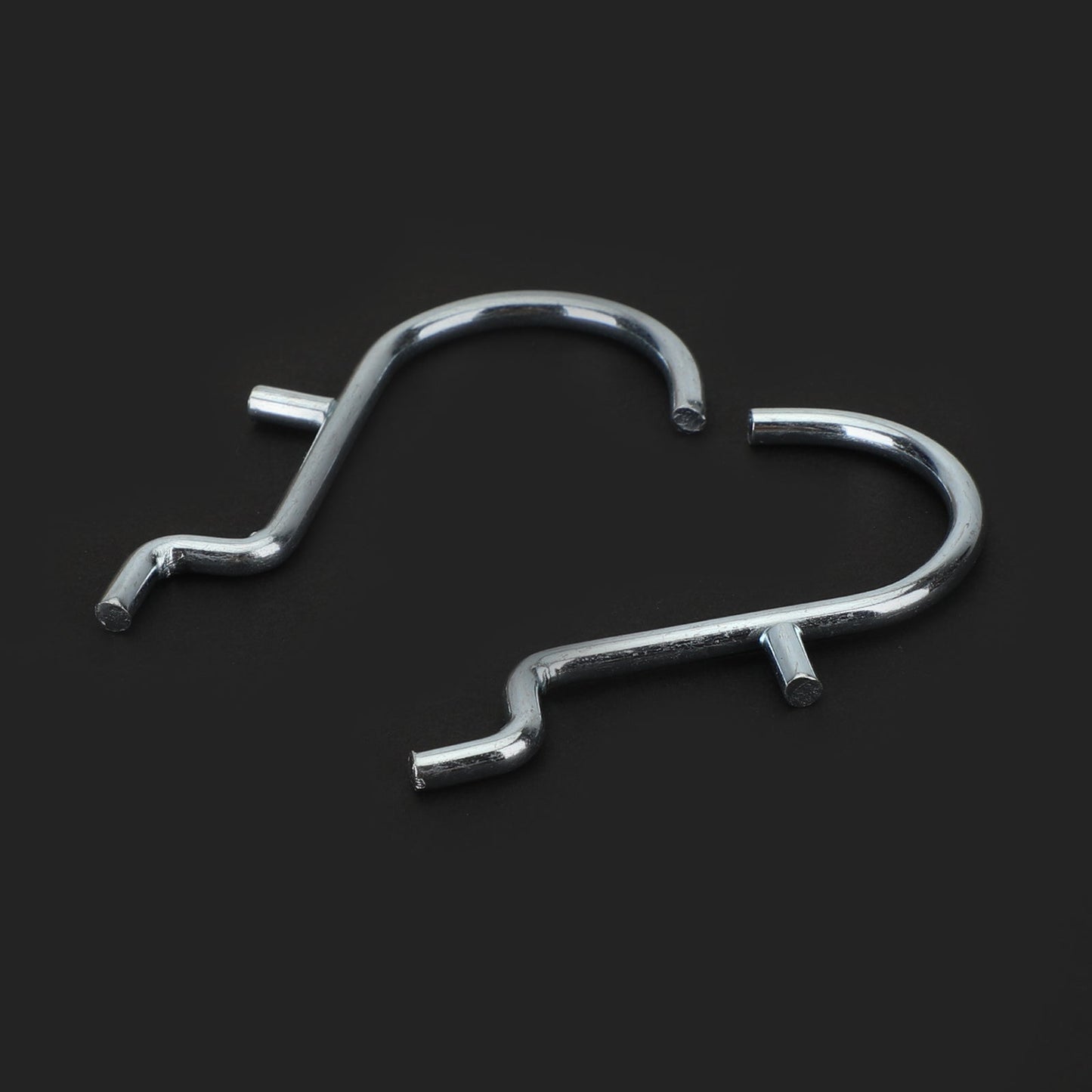 Confezione da 20 ganci appendiabiti da garage Jumbo "J" in metallo da 1/8 a 1/4 di pollice