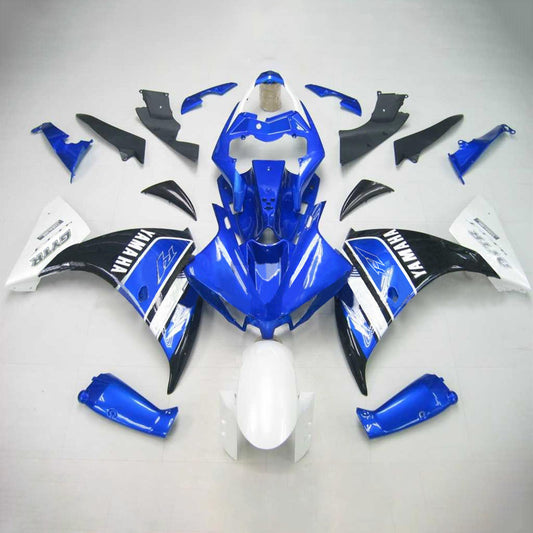 Amotopart Yamaha 2009-2011 YZF 1000 R1 Kit fax bianco nero blu