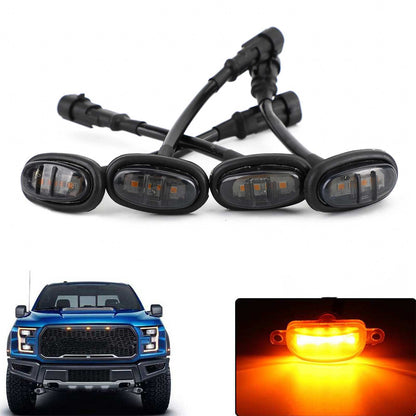 4PCS Ford F-150 Raptor 2017-2019 Bapmic Parafango Ruota Segnale Led Luce