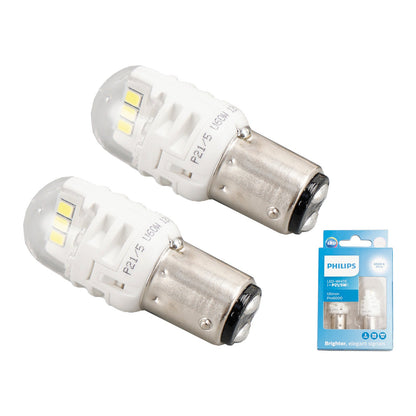 Per Philips 11499CU60X2 Ultinon Pro6000 LED-BIANCO P21/5W 6000K 250/50lm