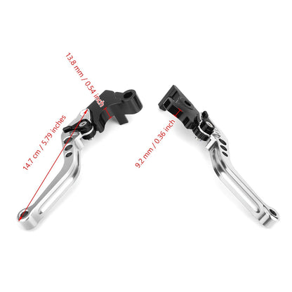 Freno Leve Frizione Per YAMAHA YZF R3 R25 MT 25 2015-2017 Argento Generico