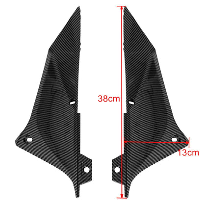Carenatura laterale del pannello di copertura del rivestimento del serbatoio del gas per Yamaha YZF R1 2002-2003 Carbonio generico